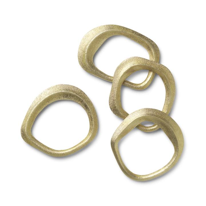 Flow Napkin Ring - 4er Set