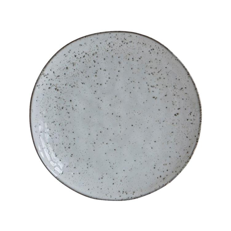Cake plate Rustic - grau/blau