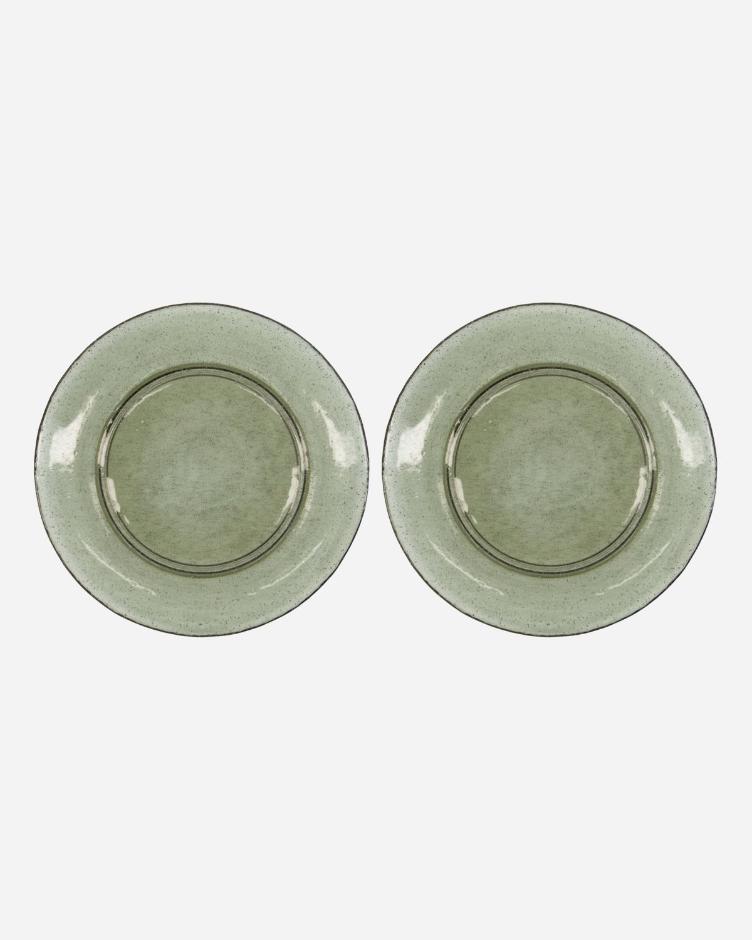 Plate HDRain - Green