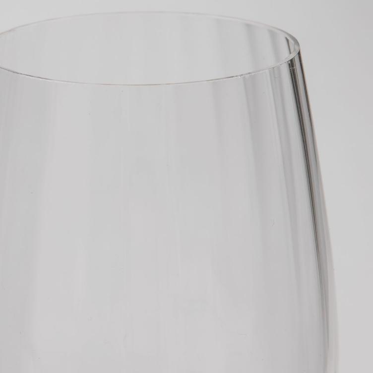 Wine Glass - HD Rill Clear - 0