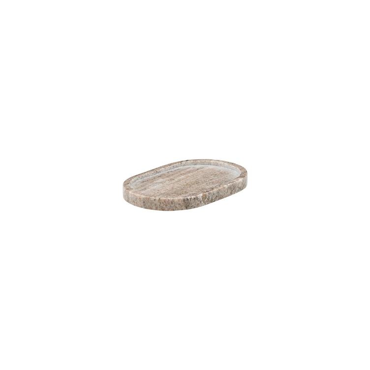 Tray Marble Beige - oval