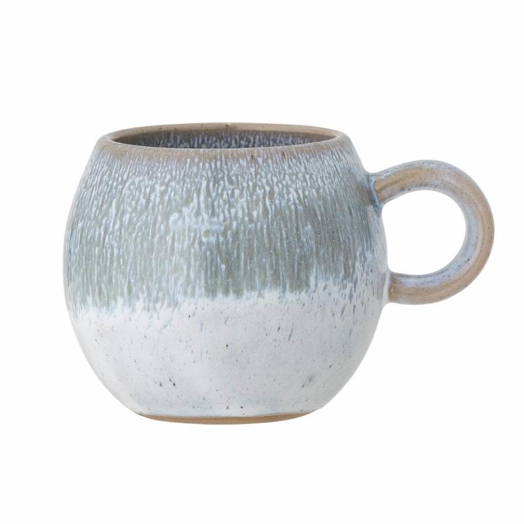 Paula Tasse Steingut - blue