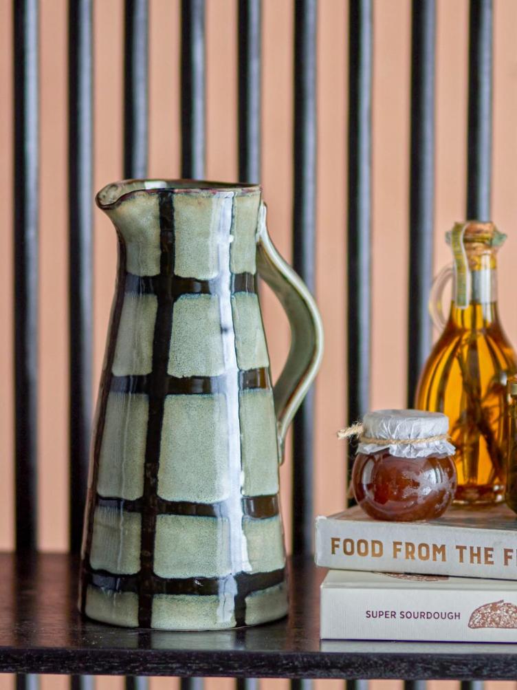 Aiwan Krug Steingut - schwarz - 0