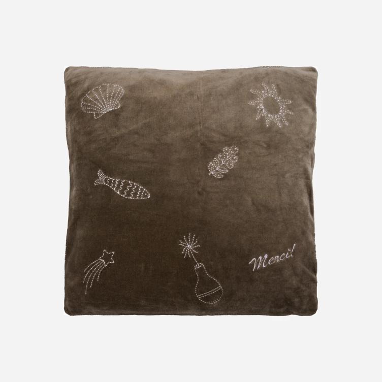 Cushion cover - brown