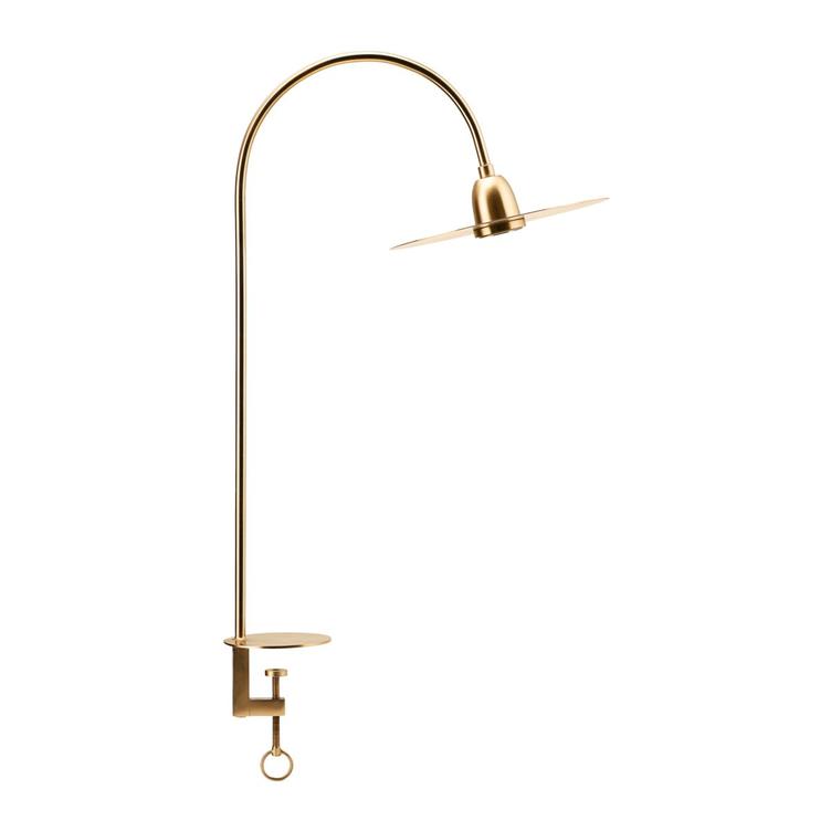 Tischleuchte Glow Messing