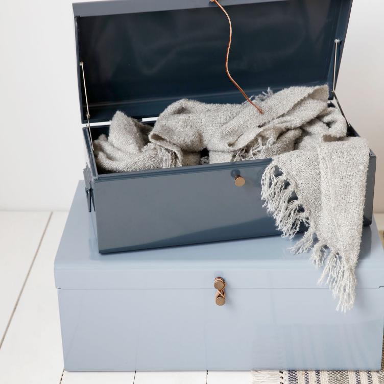 Metallkoffer Storage Blue - L - 0
