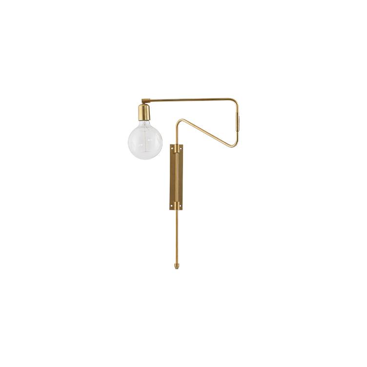 Wandlampe Swing Gold - Short